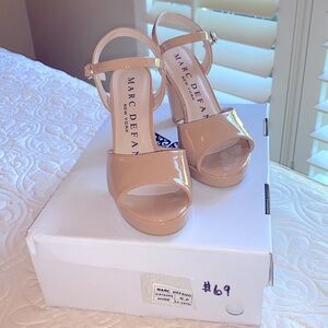MARC DEFANG Pageant Shoes Size 6.5